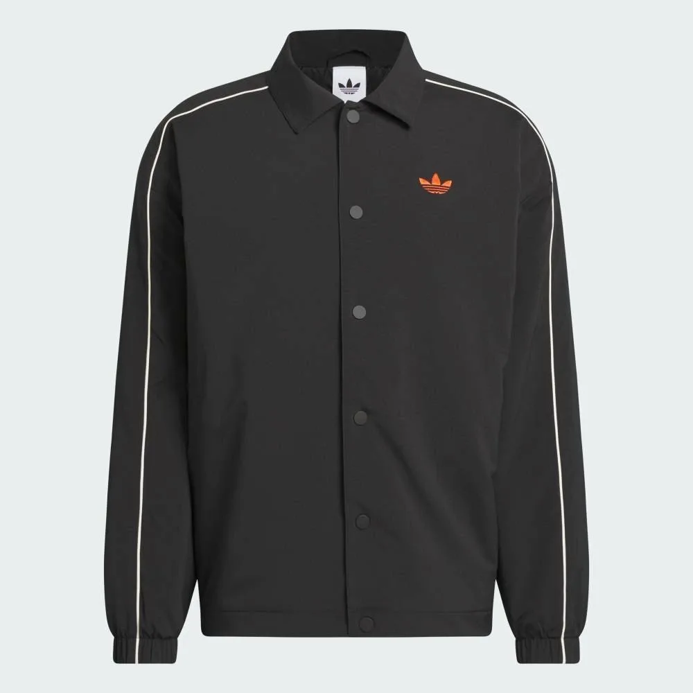 Куртка Originals Coach Jacket Adidas, black — фото 4
