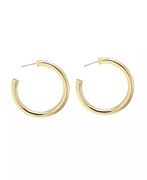 

Смелые и красивые позолоченные серьги-кольца Hollywood Sensation, gold