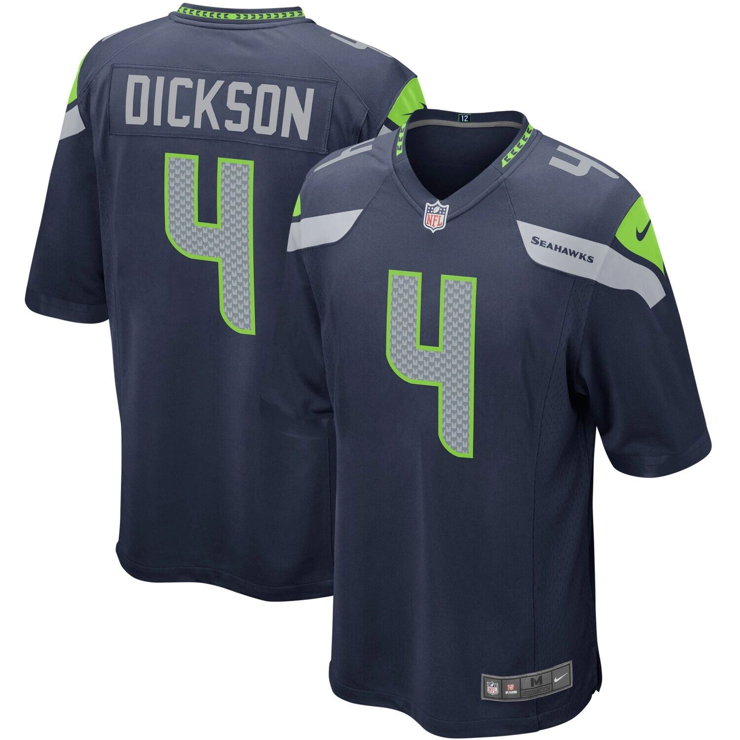 

Мужское темно-синее игровое джерси Michael Dickson College Seattle Seahawks Player Nike, Синий, Мужское темно-синее игровое джерси Michael Dickson College Seattle Seahawks Player Nike