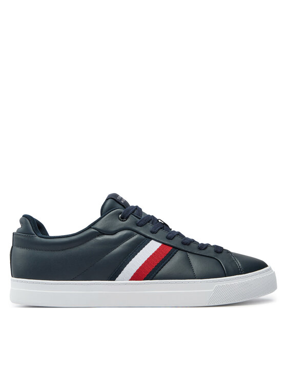 

Кроссовки Icon Court Lth Stripes FM0FM05163 Tommy Hilfiger, синий