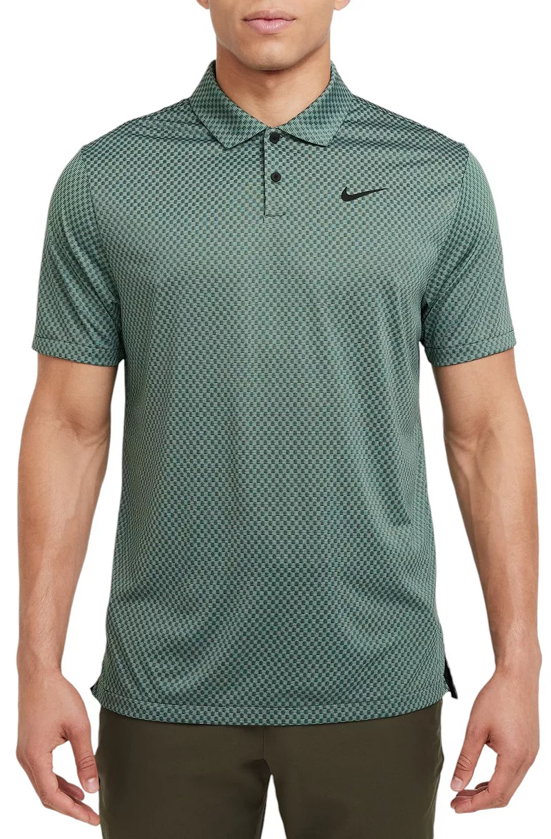 

Мужская футболка-поло Nike Dri-FIT Tour, цвет Cargo Khaki/Stadium Green