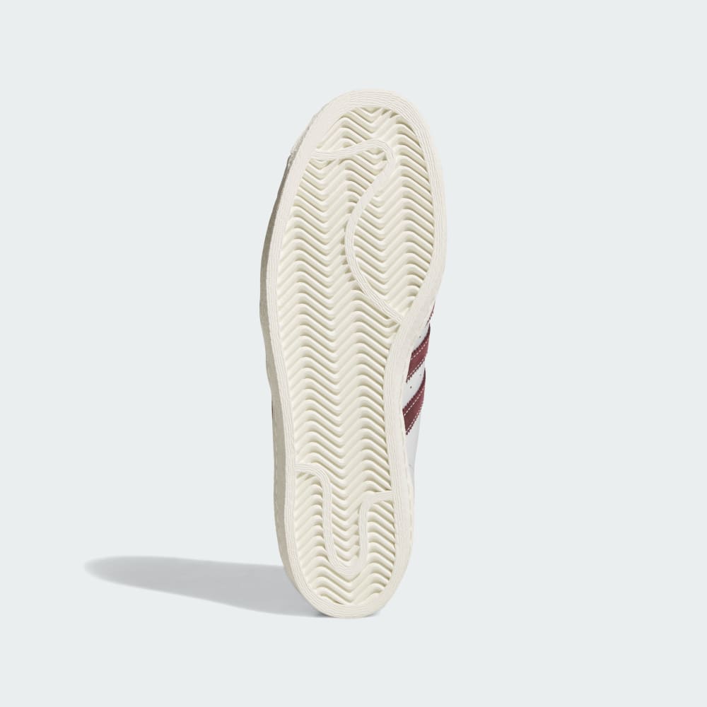Кроссовки Adidas Superstar 80 ADV, цвет Crystal White/Shadow Red/Off White — фото 3