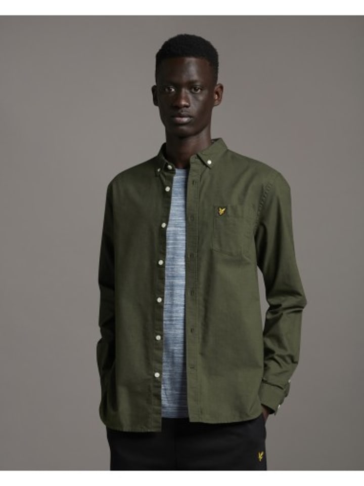 

Рубашка Lyle & Scott, зеленый