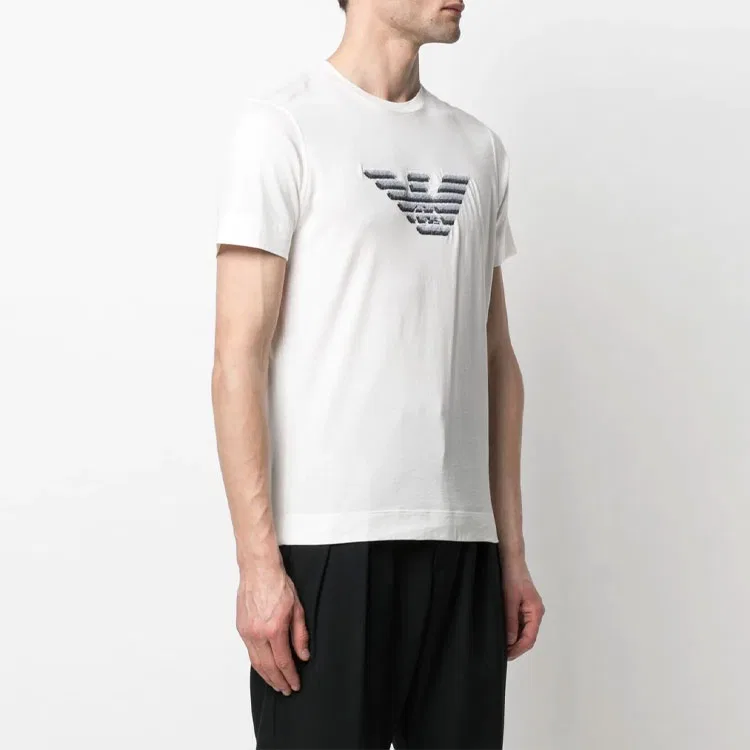Футболка мужская White EMPORIO ARMANI — фото 4