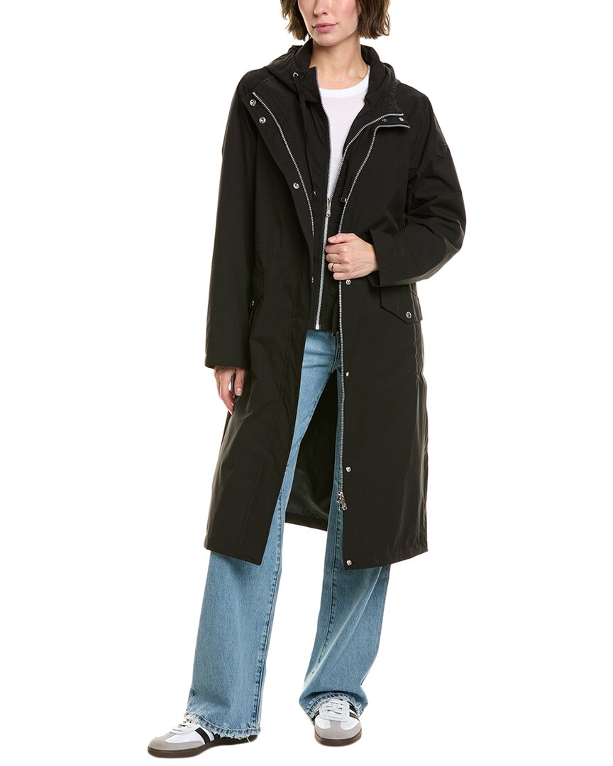 

Пальто тренч Sam Edelman, черный