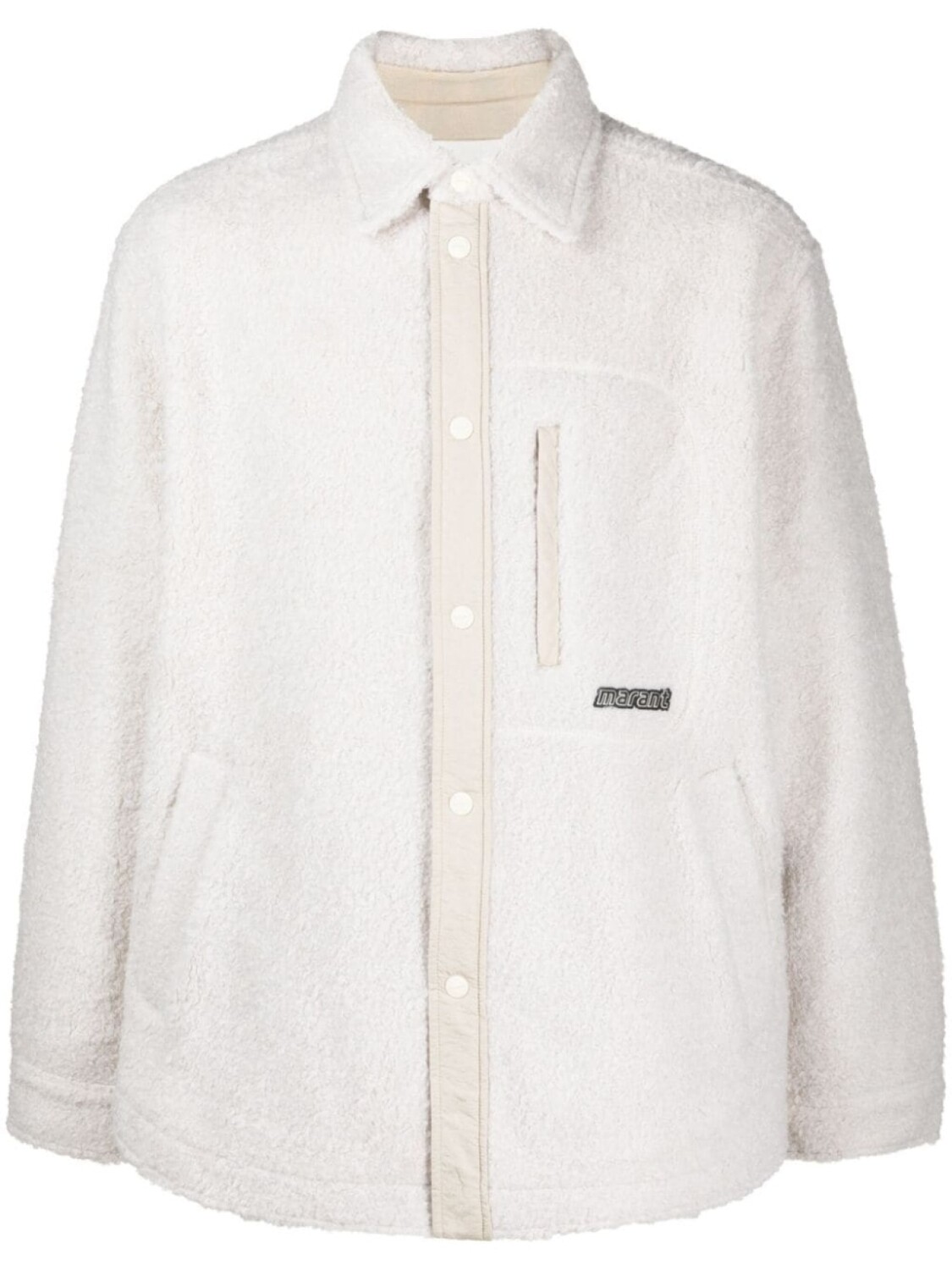 

Marant Maja fleece jacket, нейтральный цвет