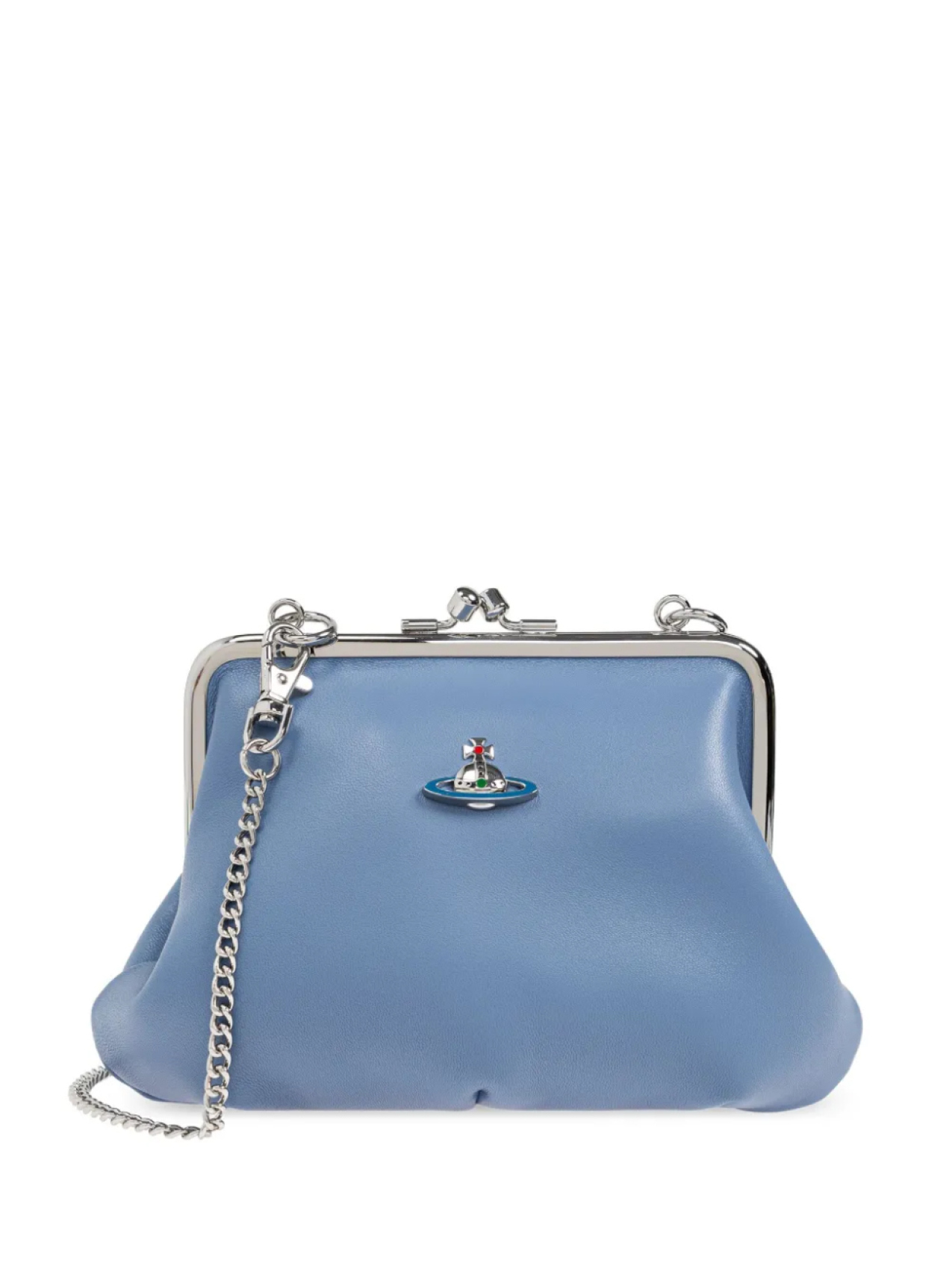 

Кожаная сумка через плечо Vivienne Westwood Granny, синий