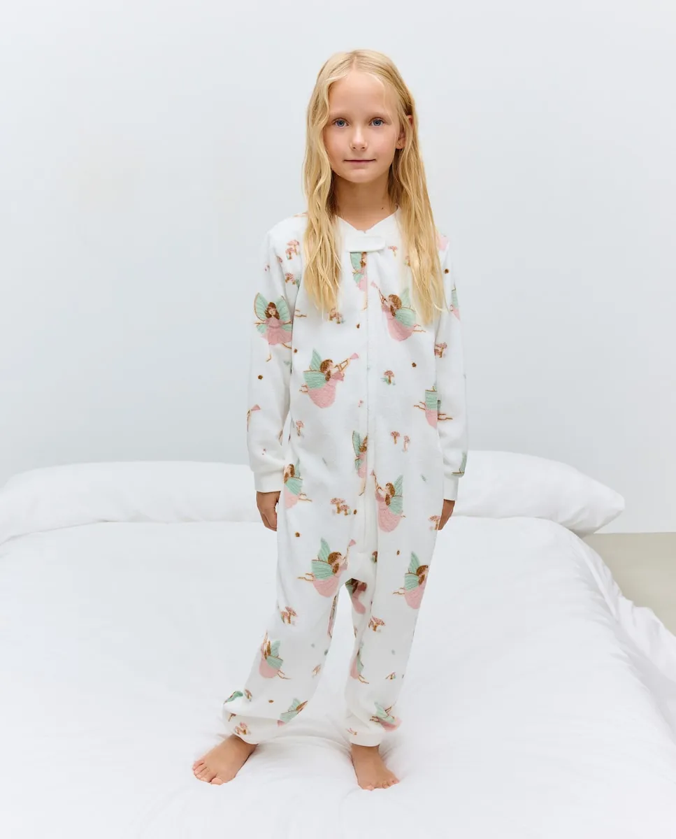 

Детский халат на молнии Cotton Juice, розовый