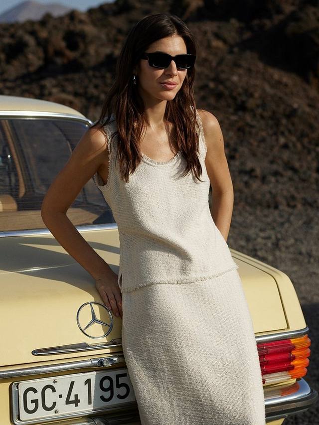 

Люси майка с букле Whistles, Ivory