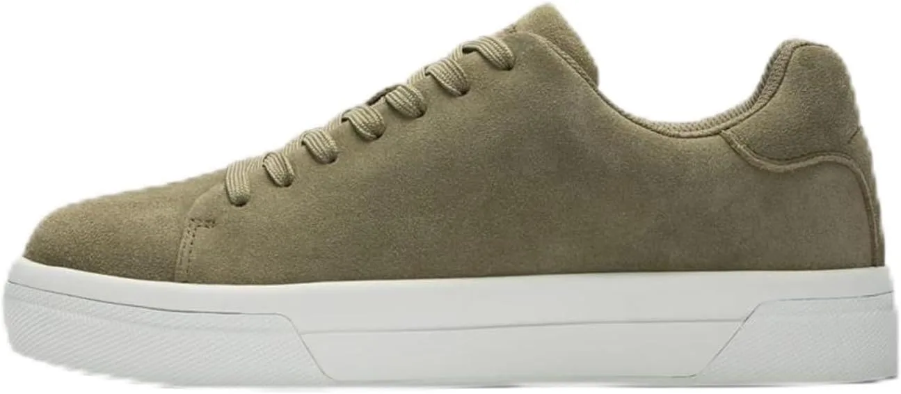 Мужские массивные замшевые кроссовки Slhdavid Chunky Suede Trainers 2.0 Noos Selected Men, зеленый