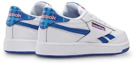 Кроссовки Reebok Unisex-Child Kid's Classic Nylon, белый/синий — фото 3