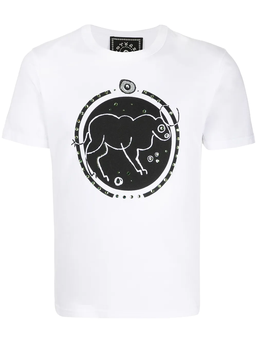 

Футболка с принтом Taurus 10 CORSO COMO, белый