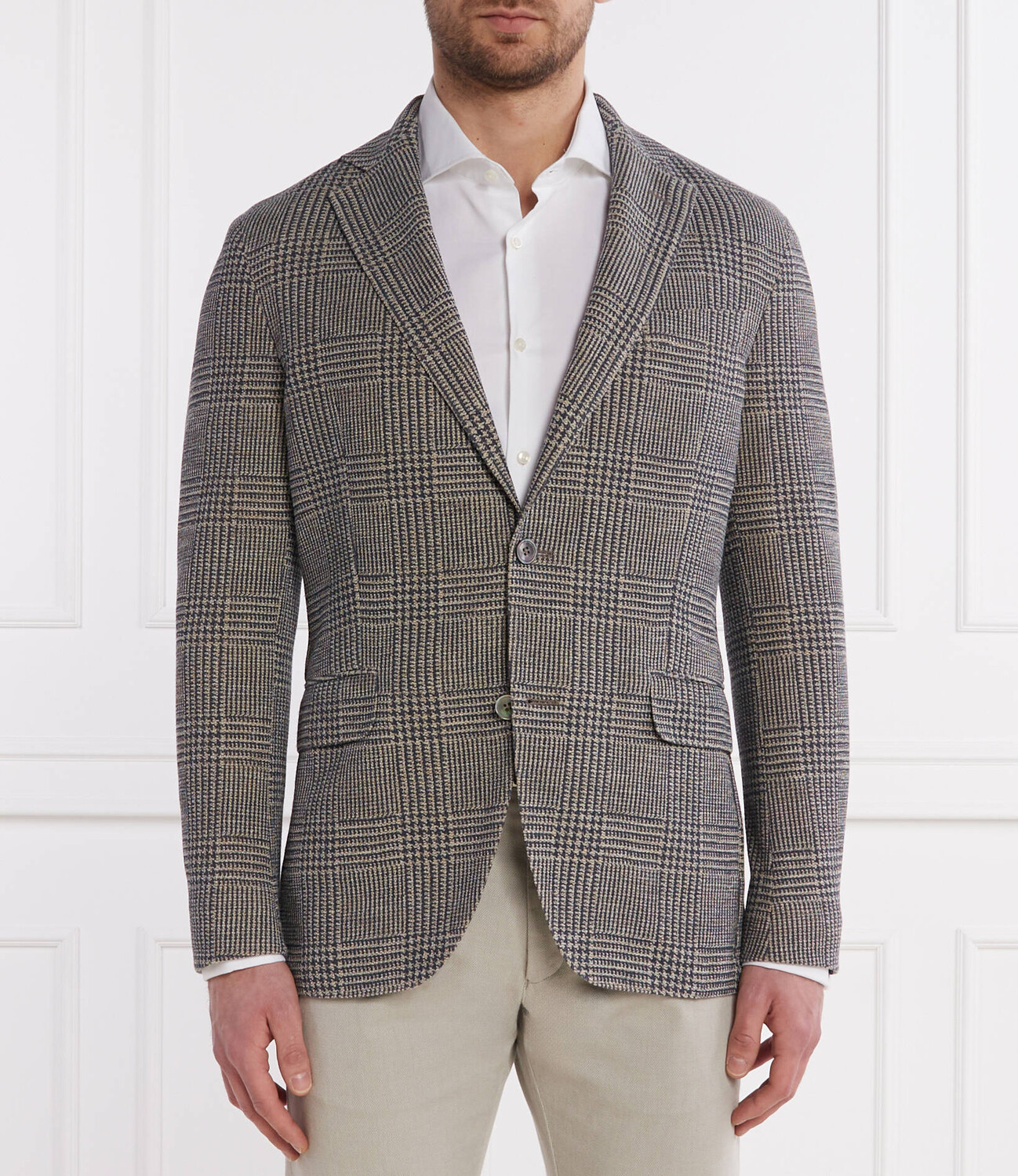 

Куртка Oscar Jacobson elegante Ferry Soft Regular Fit, серый