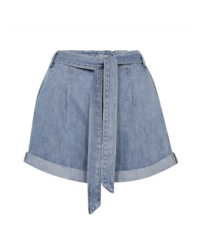 

Стильные светло-голубые джинсовые шорты Mos Mosh, синий