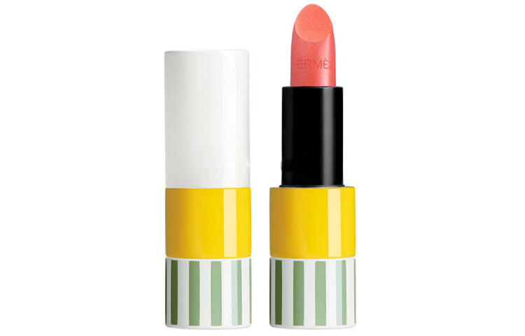 

Летняя лимитированная коллекция помад в курортном стиле, сатиновый блеск, легко растушевывается HERMES