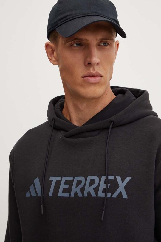 Мульти толстовка adidas Terrex, черный — фото 4