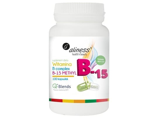 

Aliness, Витамин B15, Метил, 100 капсул