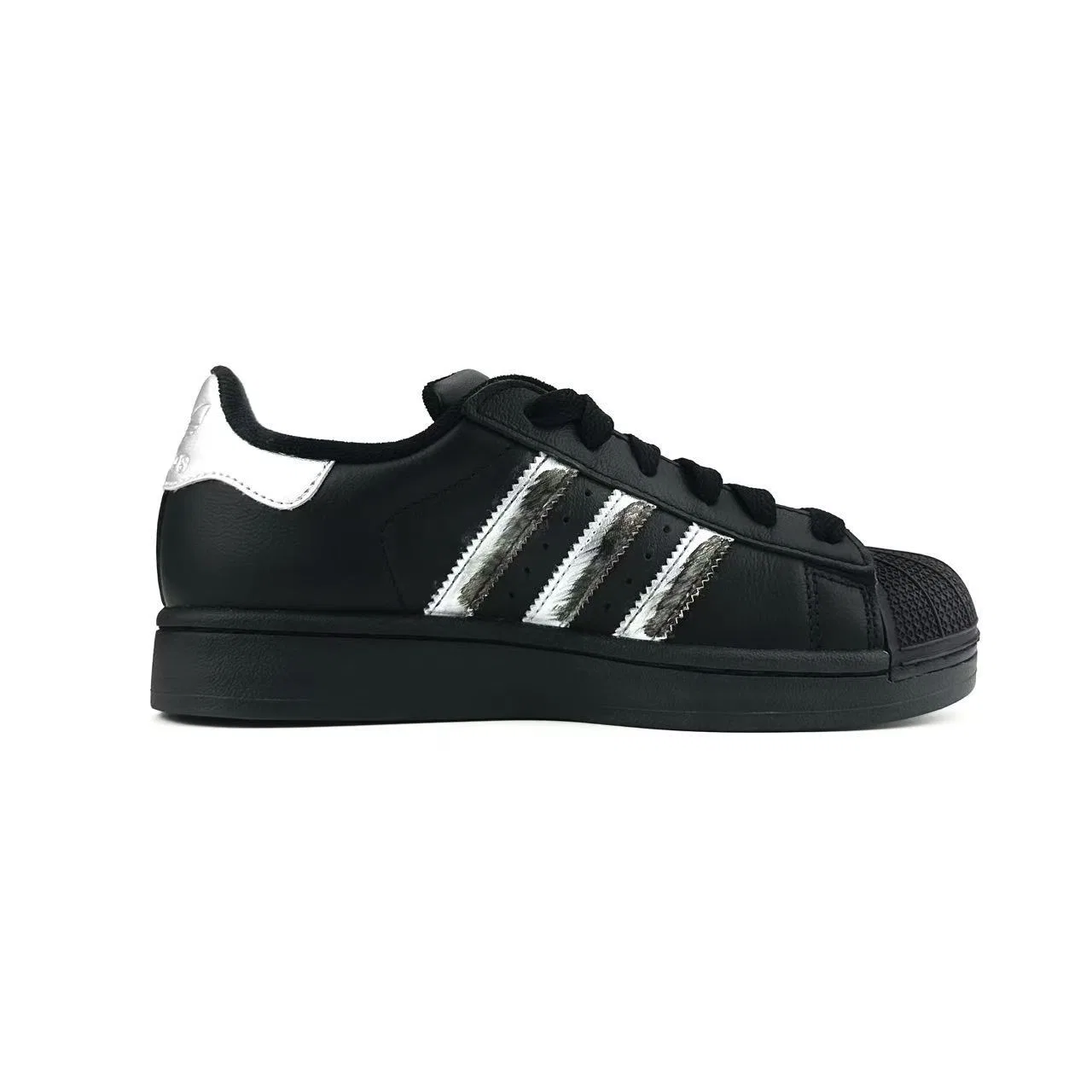 Суперстар 2 детские скейтбординговые кроссовки унисекс Adidas Originals, Silver — фото 3