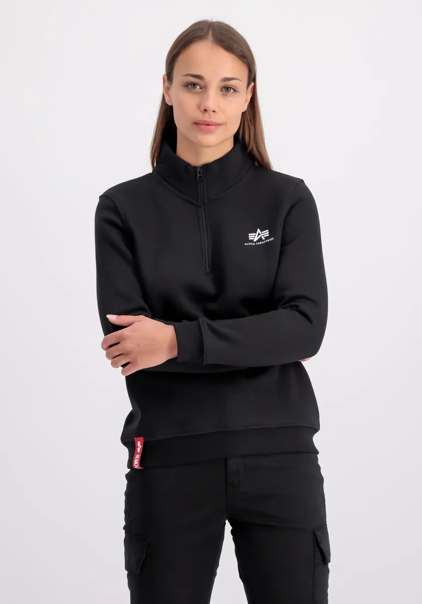

Свитер Alpha Industries " Alpha Industries Женщины - Толстовки Свитер с половиной молнии SL Wmn", черный