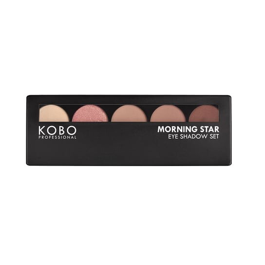 

Палитра теней для век, Morning Star, 9 г Kobo Professional, нюд