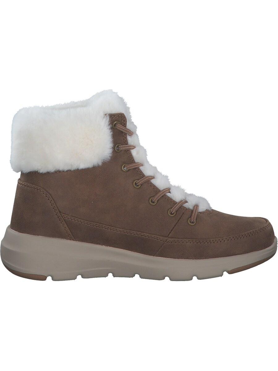 Ботильоны на шнуровке SKECHERS Glacial Ultra, Brown — фото 3
