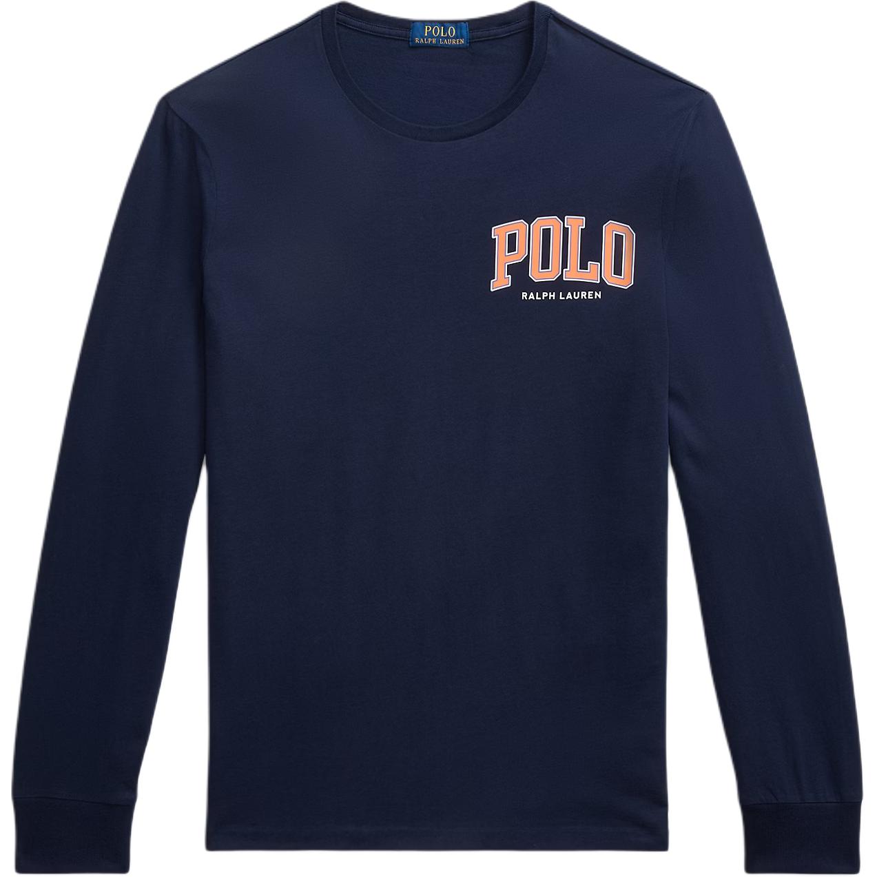 Polo Ralph Lauren Футболка Slim Fit мужская синяя — фото 3