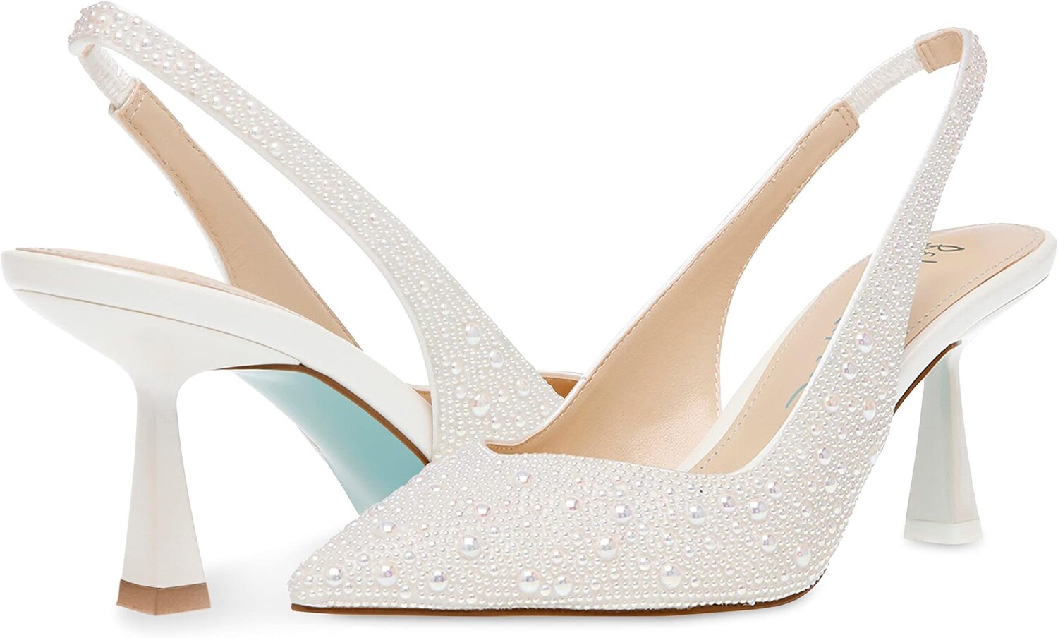 Туфли Clark Blue by Betsey Johnson, слоновая кость