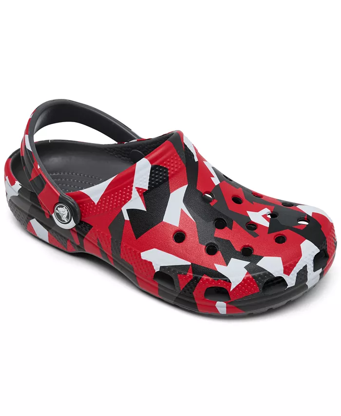 

Классические кроксы с геокамуфляжем для подростков от Finish Line Crocs, мультиколор