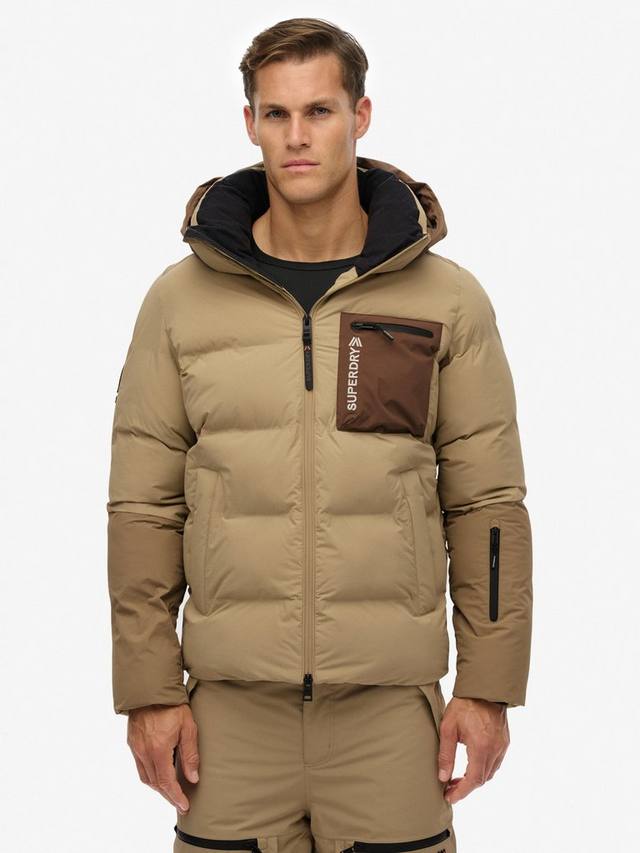 

Утепленная лыжная куртка Superdry, Buckwheat Beige