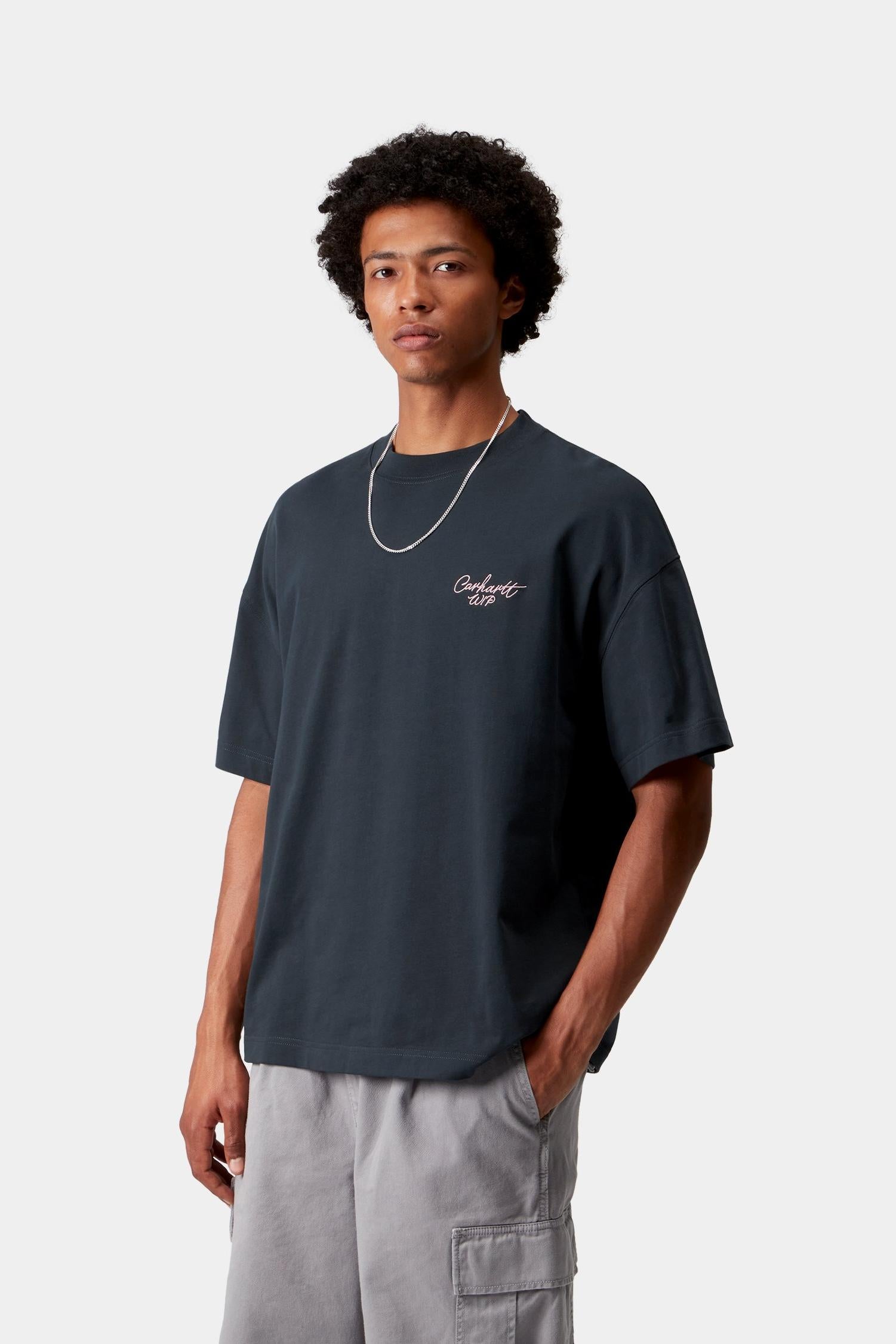 

Футболка с фирменным логотипом Script Carhartt, мультиколор