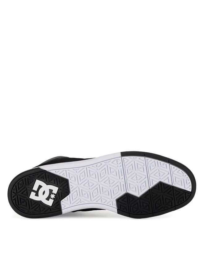 DC Shoes Кроссовки CURE HI TOP ADYS400072-BKW черные — фото 4