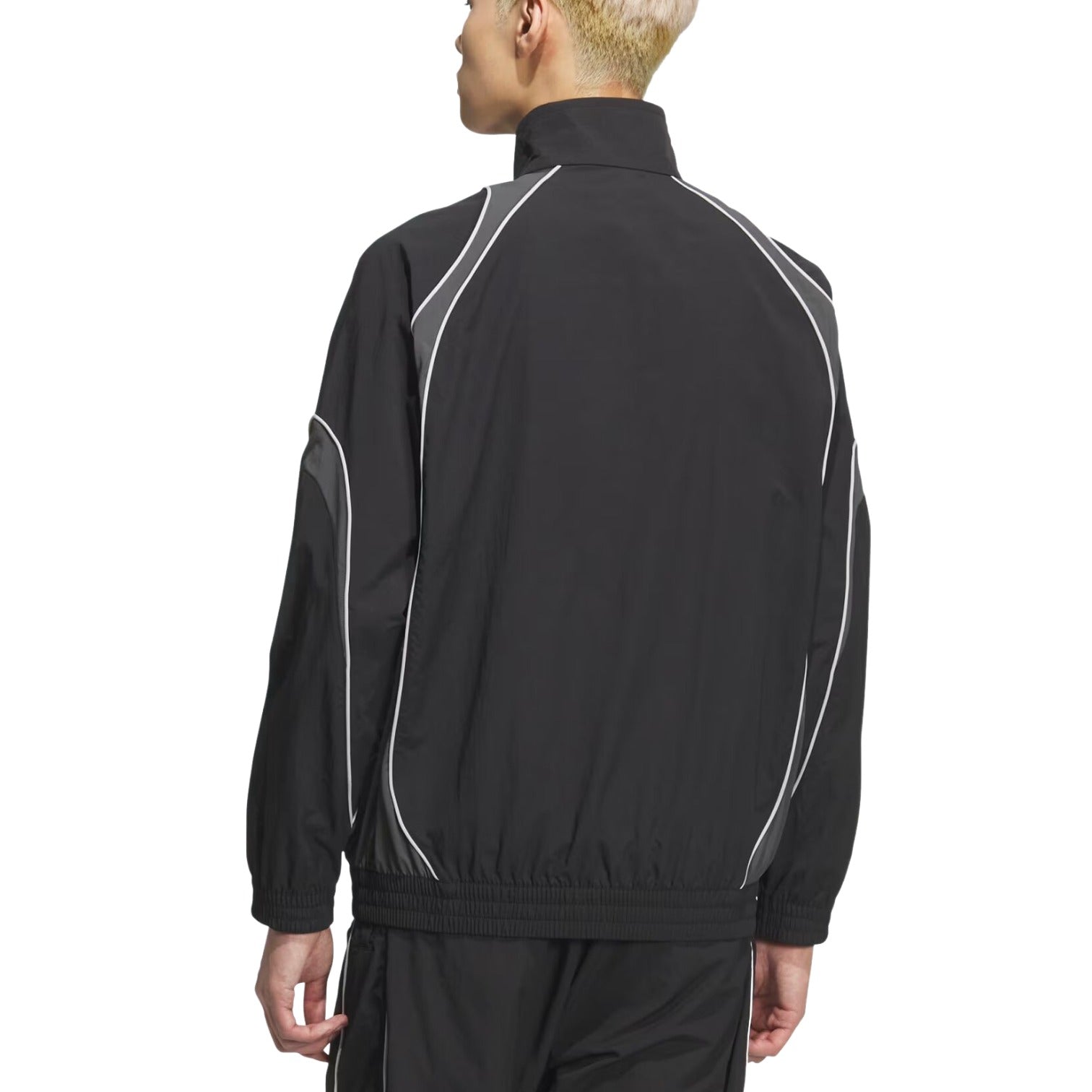 Куртка Adidas BL Wov 'Black Grey Six' — фото 3