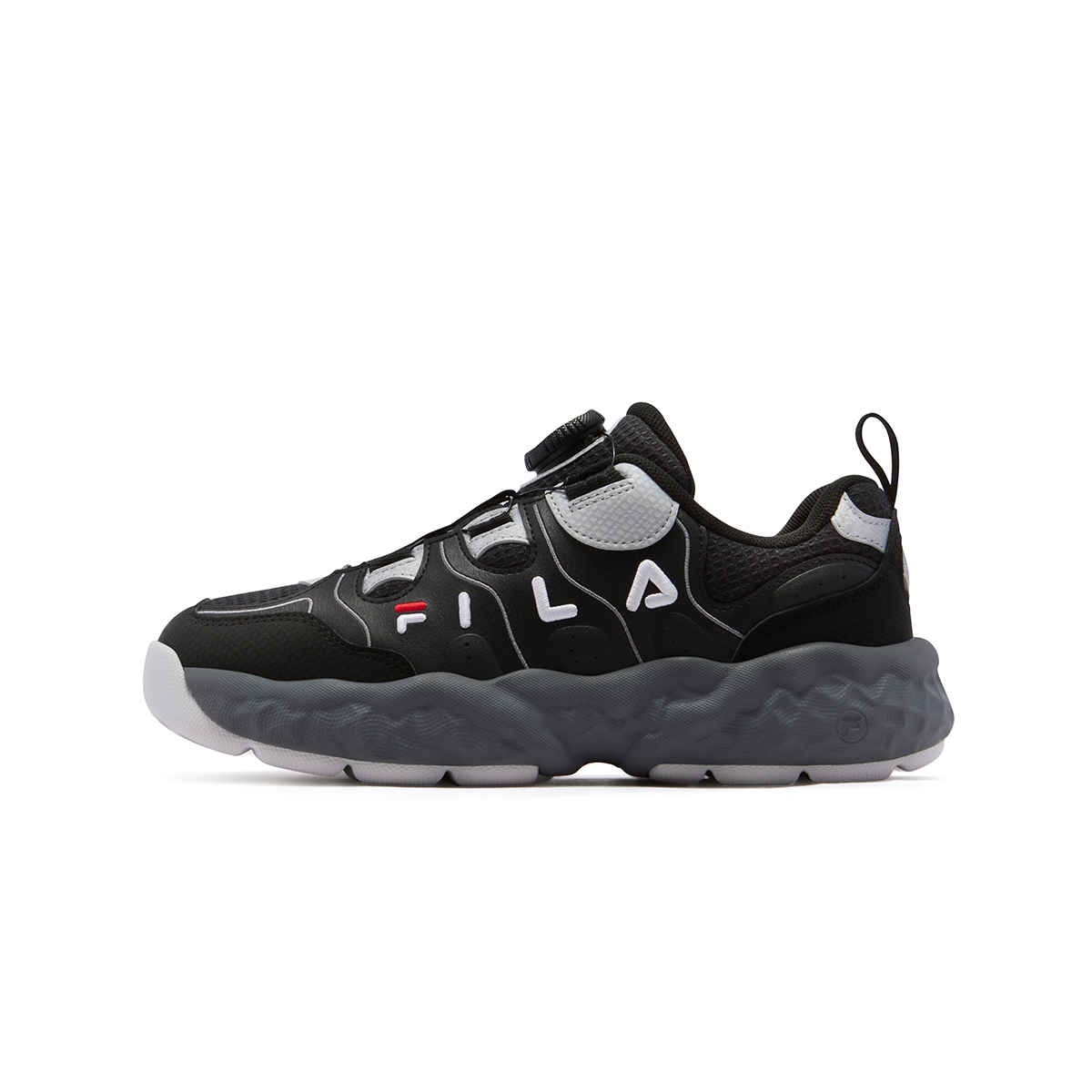 

Наследие FHT детские баскетбольные кроссовки FILA KIDS, черный/серебристый