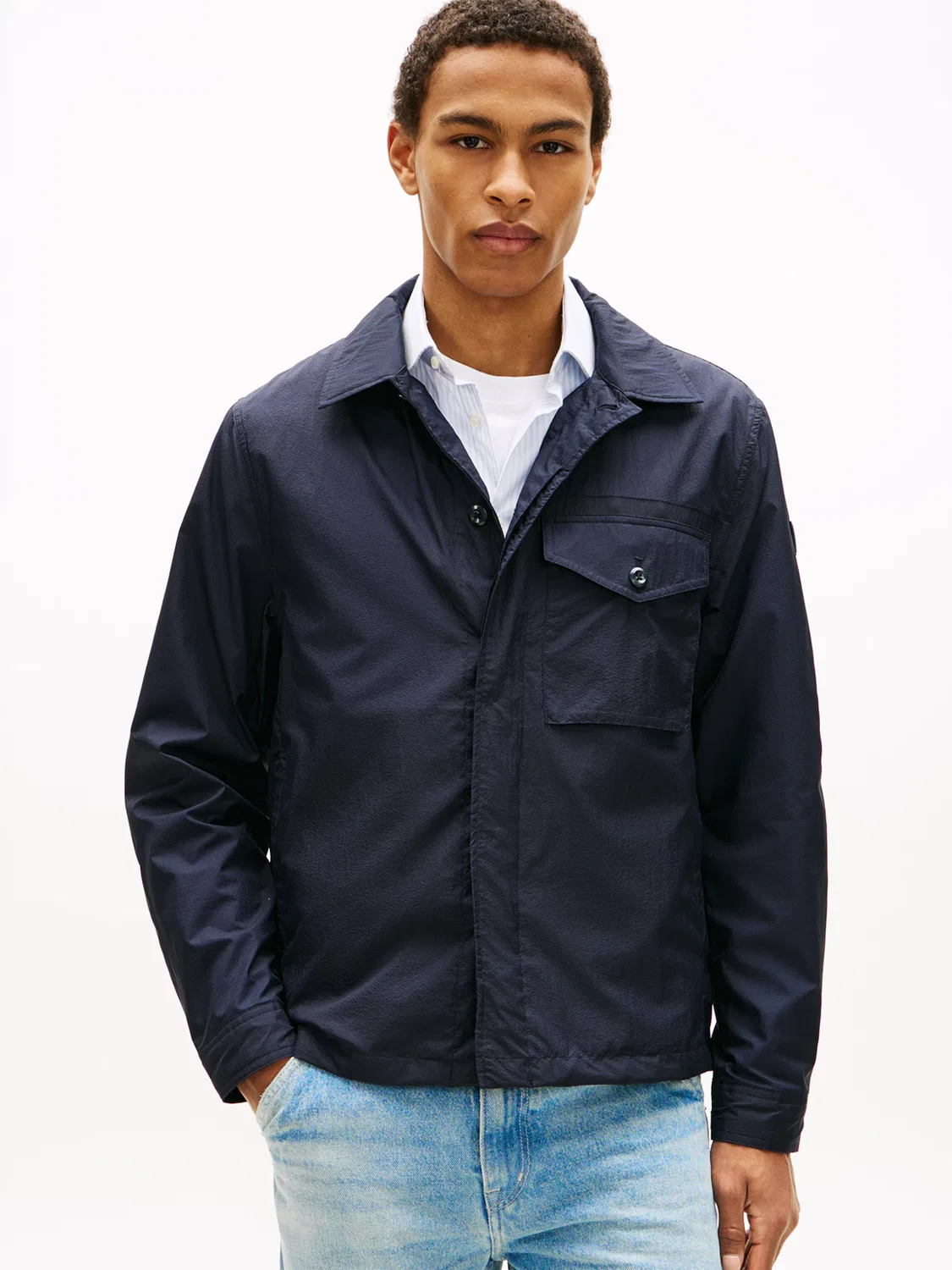 Куртка межсезонья Tommy Hilfiger, Marine Blue — фото 2