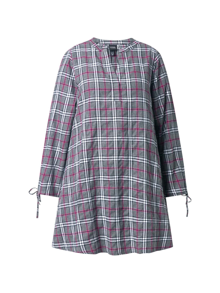 

Платье миди графитово-серого цвета Ulla Popken