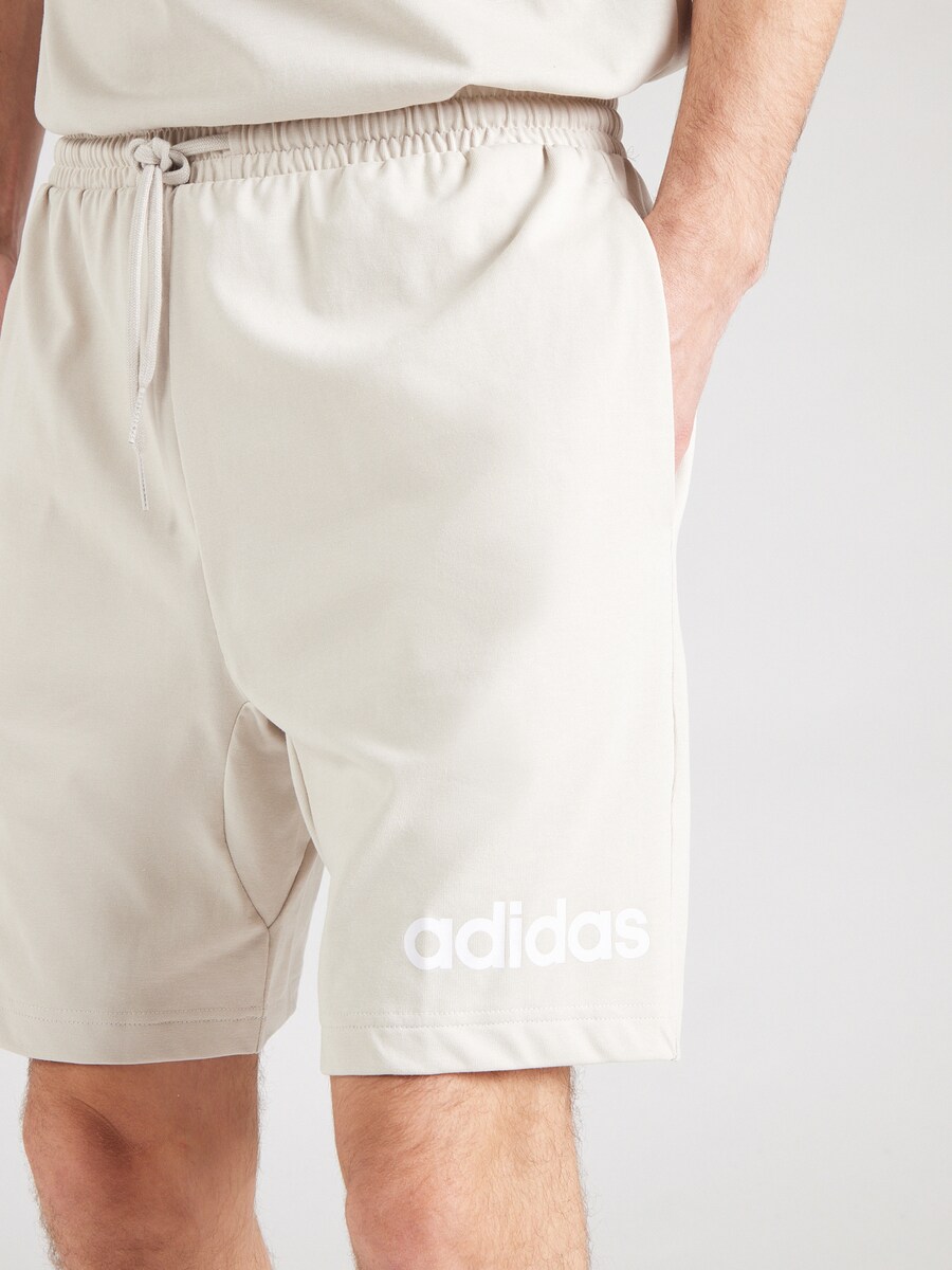 Шорты ADIDAS SPORTSWEAR Regular Workout Pants LIN SJ, светло-серый — фото 3