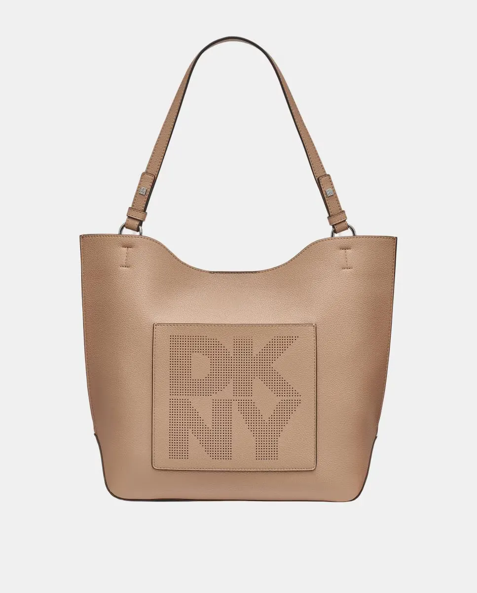 

Сумка-тоут TOBY DKNY, коричневый