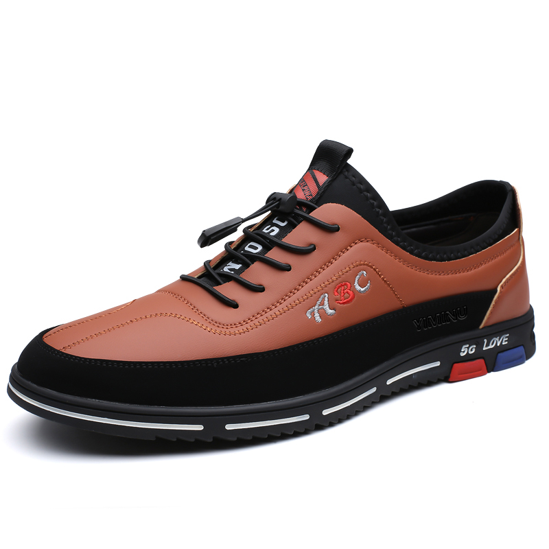 

Eminu Мужские повседневные кроссовки Low Top черно-оранжевые, цвет Orange