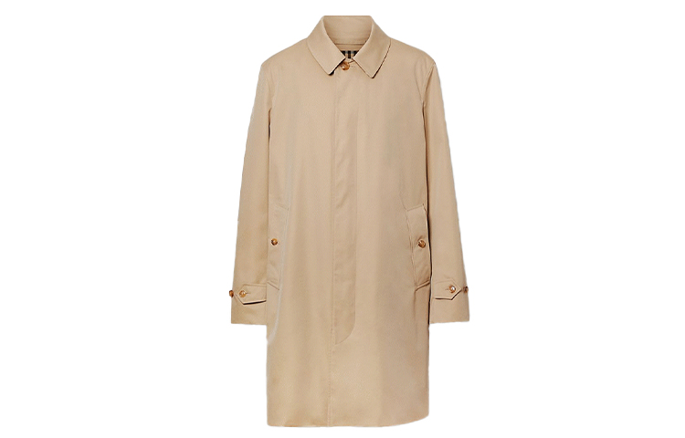 

Burberry Хлопковый габардиновый кар-коат, Honey