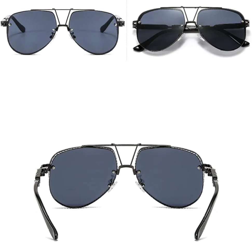 

Солнцезащитные очки MUTYNE с полым узором, овальной формы, для мужчин и женщин, в роскошном трендовом стиле, с металлической оправой и градиентными линзами, Sku2