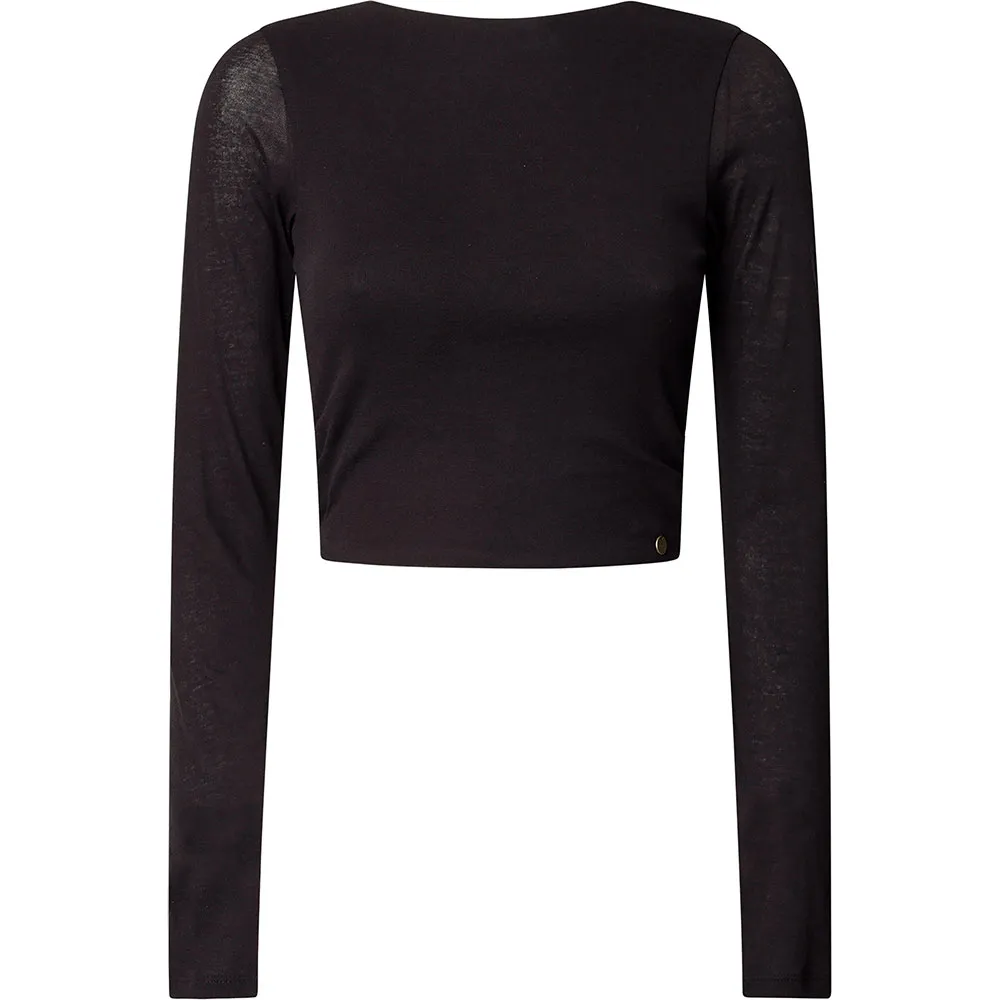 

Лонгслив Pepe Jeans Lully, черный