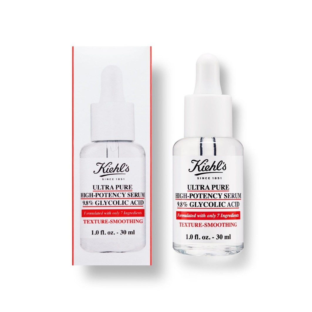 Сыворотка Kiehl's — Для лица pure serum ultra pure high-potency . % glycolic acid Kiehls, объем, 30 мл — фото 2