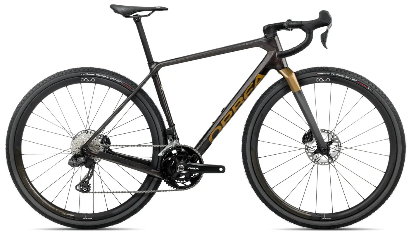 

Гоночный велосипед Orbea terra m20iteam (2025) - gravelbike - cosmic carbon view - metallic olive green (gloss)