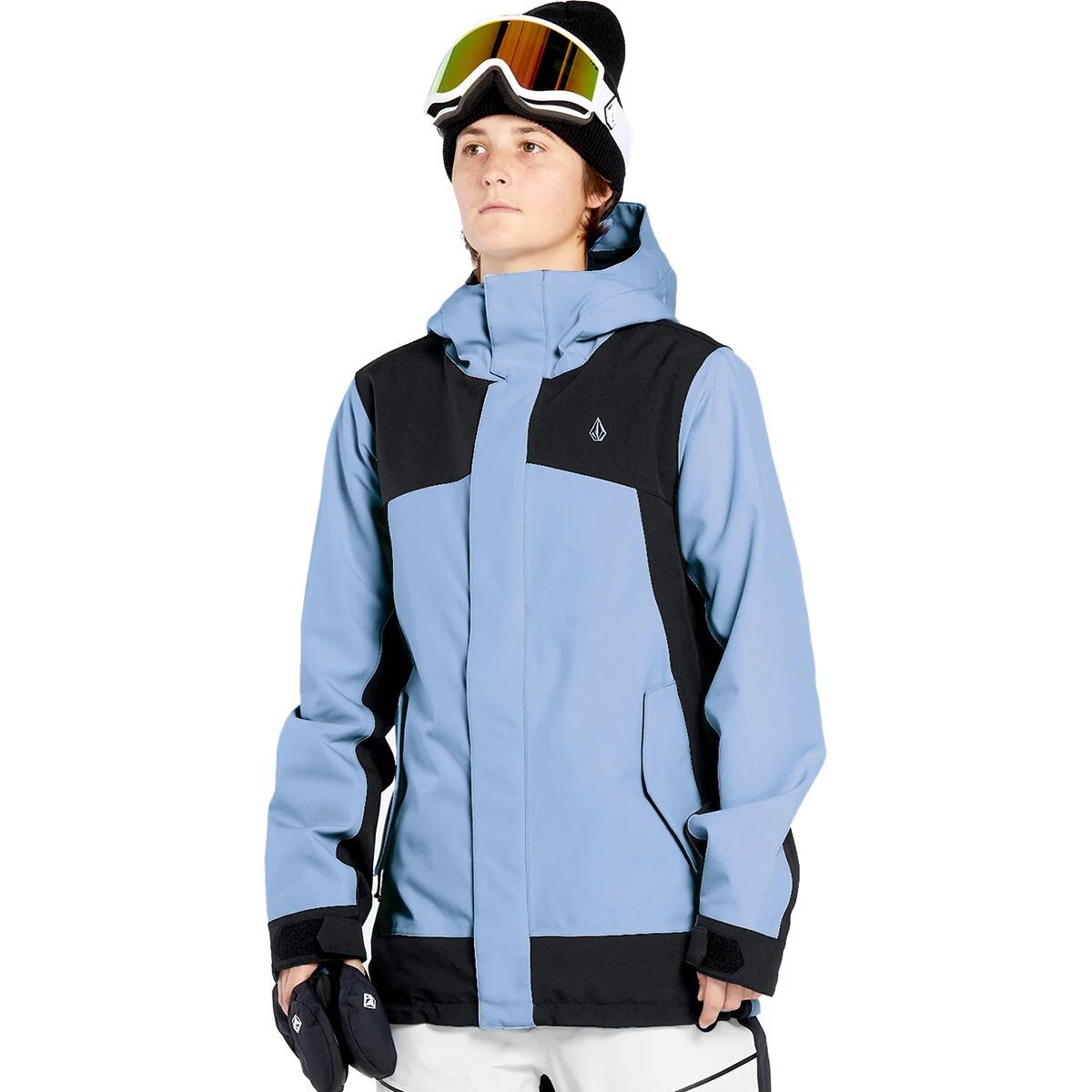 

Камуфляжная утепленная куртка Stoney shadow Volcom, голубой