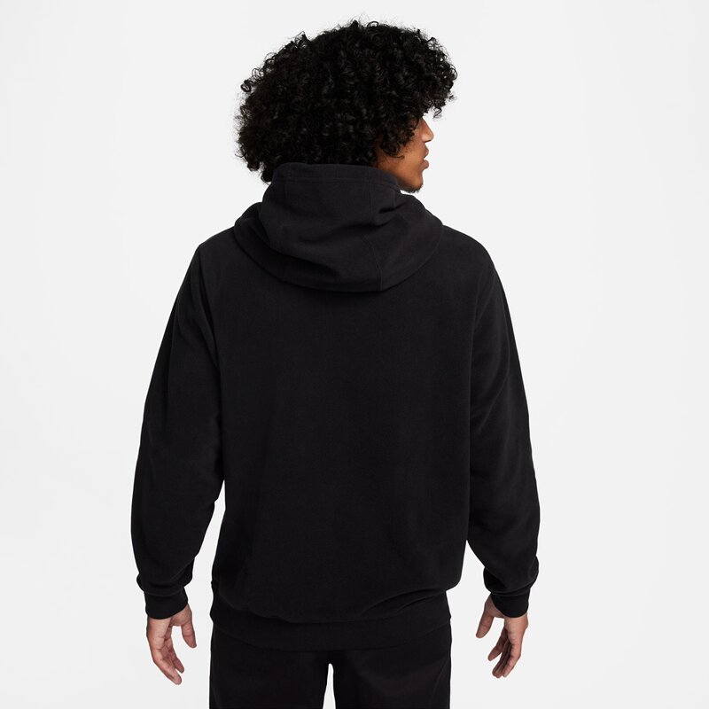 Kapuzensweat m nsw sp hoodie polar flice Nike, черный — фото 2