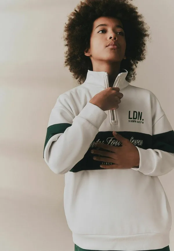 Следующая толстовка Next, Green White Print — фото 4
