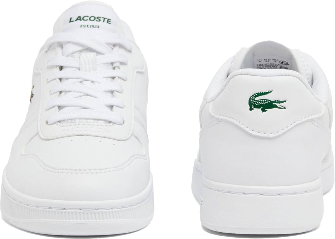 Кроссовки Lacoste для детей и подростков, комплект T-Clip, белый — фото 4