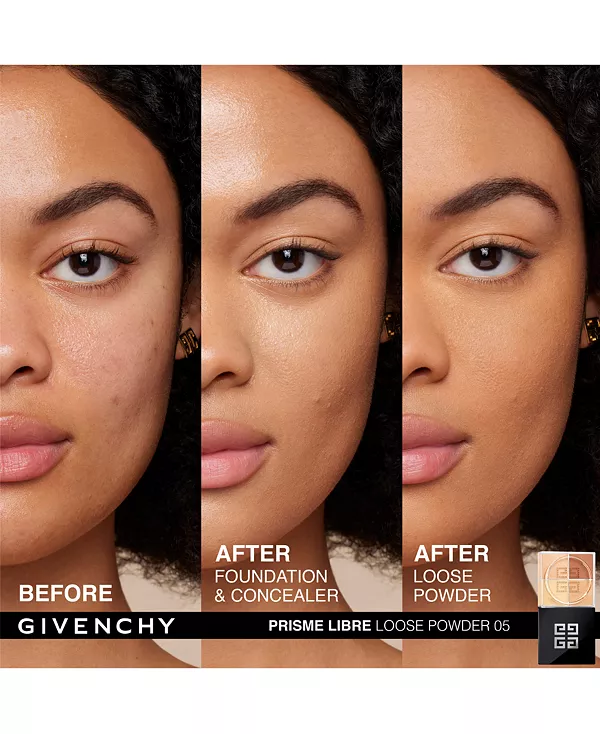 Prisme libre рассыпчатая пудра для подсветки и коррекции цвета Givenchy, 05- popeline mimosa (for medium to deep complexions) — фото 4