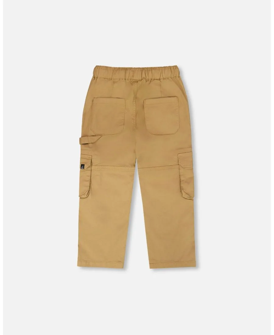 Big Boys Stretch Twill Carpenter Deux par Deux, бежевый — фото 4