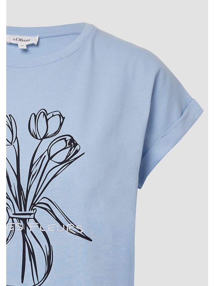 

Топ s.Oliver, синий